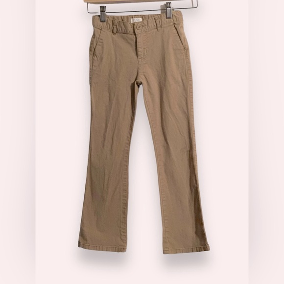 4for$20❗️Children’s Place | Tan / Khaki Uniform Pants | Sz: 6X/7 - Picture 4 of 14